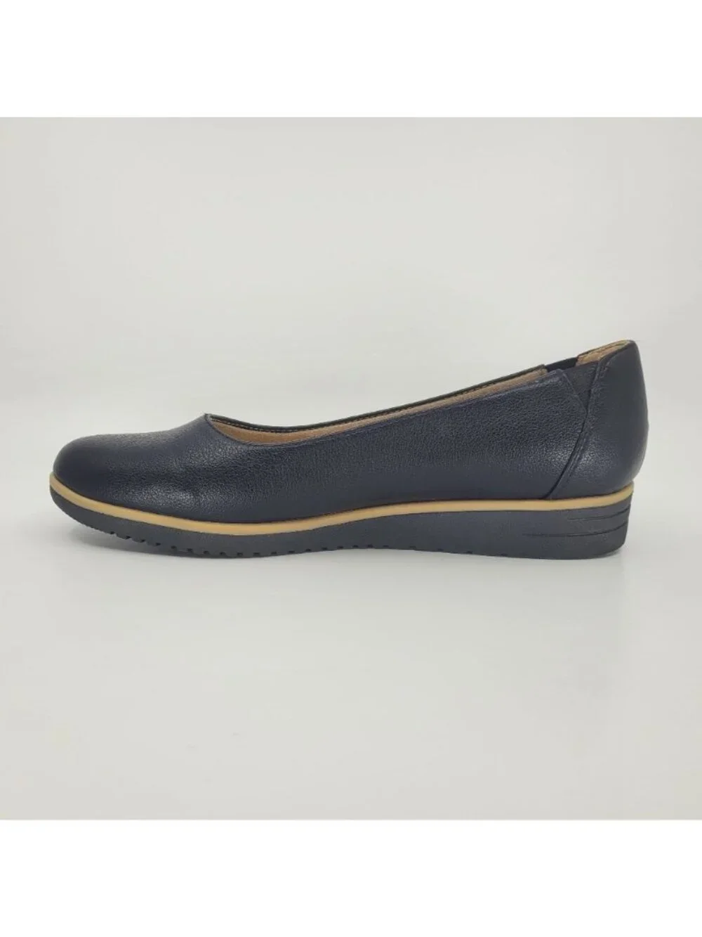 Soul Idea Ballet Women's Size 8.5 Black Loafers Flats Slip On